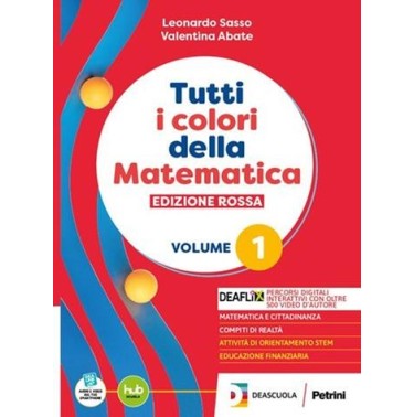 TUTTI COL.MAT. BN ROSSA 1 + QUAD + EB - ISBN: 9788849426878