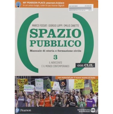 SPAZIO PUBBLICO 3 CLIL VOL + CLILHISTORYENG3 + LIBROLIQUIDO + DIDA - ISBN: 9788869105869