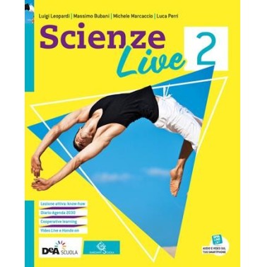 SCIENZE LIVE EDIZIONE CURRICULARE VOLUME 2 + EBK - ISBN: 9788869646119