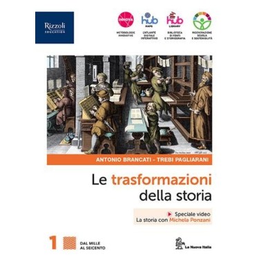 TRASFORMAZ STORIA 1 VOL + FASC SET - ISBN: 9788830220171