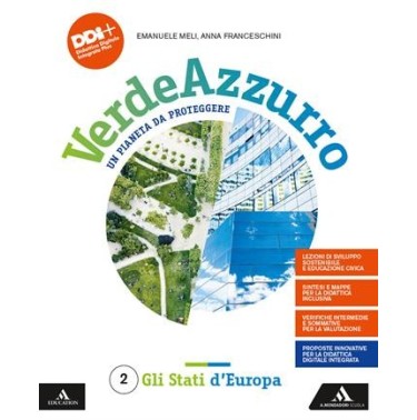 VERDEAZZURRO 2 + ATLANTE + E-BOOK - ISBN: 9788824794459