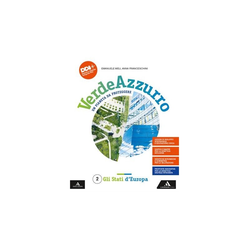 VERDEAZZURRO 2 + ATLANTE + E-BOOK - ISBN: 9788824794459