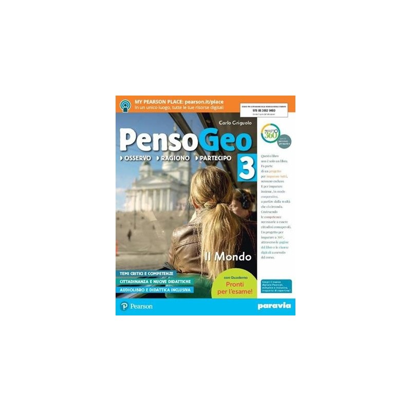 PENSOGEO 3 VOL + ATL. + LIMPARAFACILE + TEMIDATTUALITA' + PRONTIE - ISBN: 9788839529480