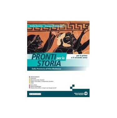 PRONTI PER LA STORIA. PER IL PRIMO E IL SECONDO ANNO - ISBN: 9791221600780