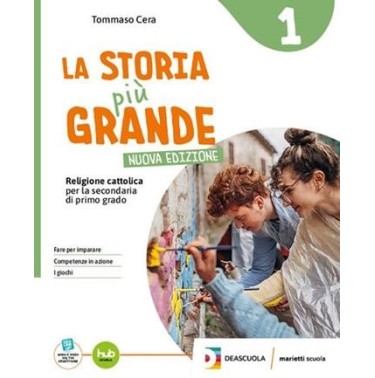 STORIA PIU' GRANDE NE UNICO + ARTE + EB - ISBN: 9788839304339