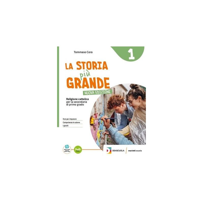 STORIA PIU' GRANDE NE UNICO + ARTE + EB - ISBN: 9788839304339