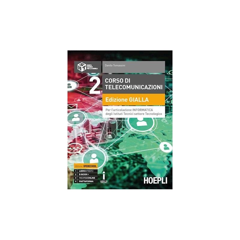 CORSO DI TELECOMUNICAZIONI EDIZIONE GIALLA INFORMATICA VOL. 2