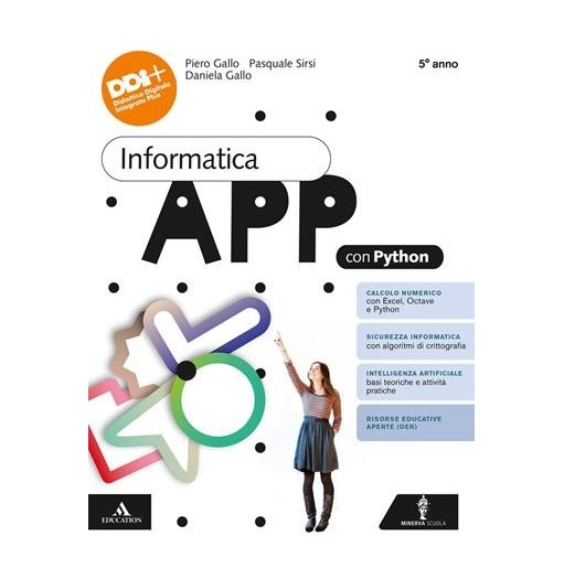 INFORMATICA APP PYTHON 5 ANNO - ISBN: 9788829865277