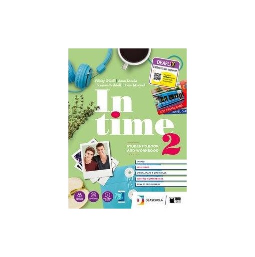 IN TIME STUDENT'S BOOK & WORKBOOK 2 + TAVOLA DEI VERBI - ISBN: 9788853018786